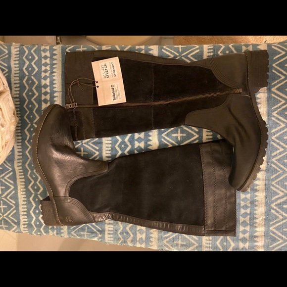 Unworn Black Timberland Tall Boots - Picture 6 of 7